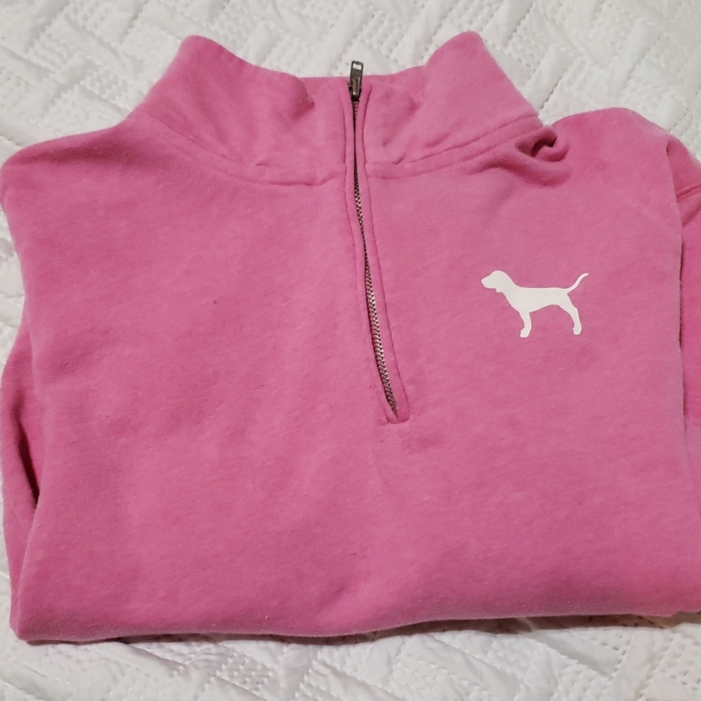 VS Pink 1/4 zip